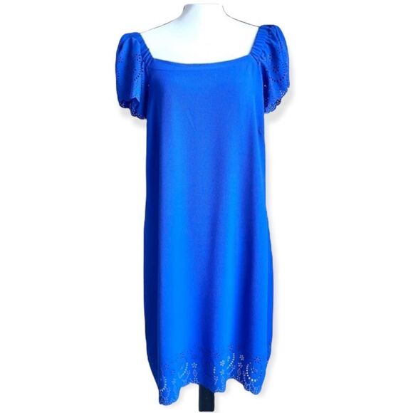 Signature by Robbie Bee Blue Dress - Picture 1 of 6